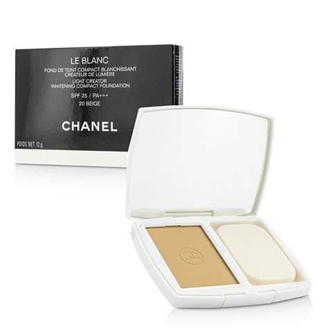 chanel le blanc light creator whitening compact foundation|LE BLANC .